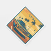 キューバイラストレーション スタンダードランチョンナプキン (角)