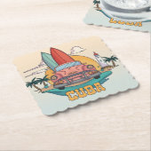 キューバイラストレーション ペーパーコースター (アングル)