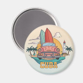 キューバイラストレーション マグネット (正面/裏面)