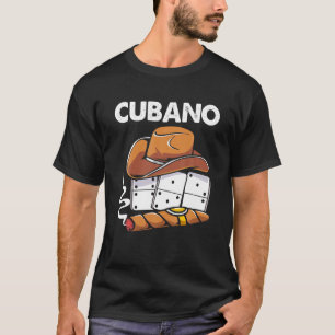 キューバカノティエタバコドミノ男性へクバノTシ Tシャツ