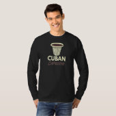 キューバカフェシト熱い食事 Tシャツ (正面フル)