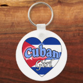 キューバガールスリーテルハンガー キーホルダー (正面)