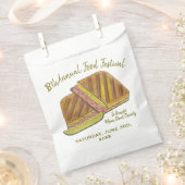 キューバサンドイッチハムポークスイスチーズフードフェスティバル フェイバーバッグ (クリップ留めされた状態)