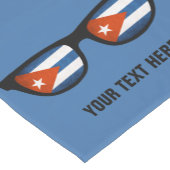 キューバシェードカスタムテーブルランナー ショートテーブルランナー (コーナー)