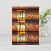 キューバシガーズハバナ招待状大理石金ゴールドカララ 招待状 (スタンド正面)