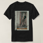 キューバシガーセクシーな女性 Tシャツ (デザイン正面)