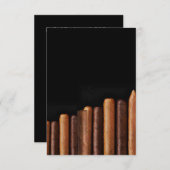 キューバシガービップ企業のお祝い招待状 招待状 (正面/裏面)