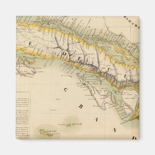 キューバジャマイカ67 マグネット (正面)