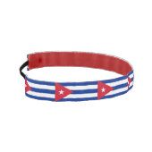 キューバスリップまたは滑ること国旗を持つノンヘッドバンド アスレチックヘッドバンド (左)