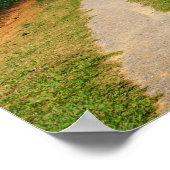 キューバタバコ農場と乾燥ハウス ポスター (角)