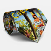 キューバダンサーヴィンテージトラベルネックタイ ネクタイ (ロール)