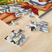 キューバダンサーヴィンテージ旅行 ジグソーパズル (側面)