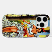 キューバダンサーヴィンテージ旅行 Case-Mate iPhoneケース (裏面 (横))
