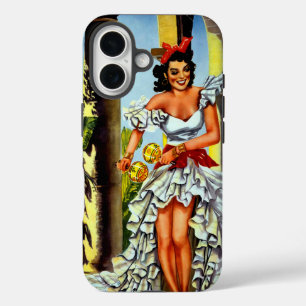 キューバダンサーヴィンテージ旅行 iPhone 16ケース