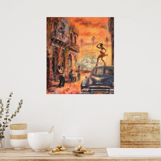 キューバダンス ポスター (キッチン)