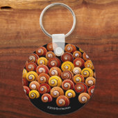 キューバツリーカタツムリ キーホルダー (正面)