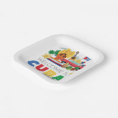 キューバハバナ ペーパープレート (傾斜あり)