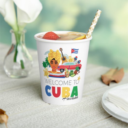 キューバハバナ 紙コップ (インサイチュ)