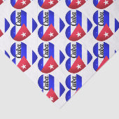 キューバハート国旗 薄葉紙 (詳細)