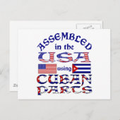 キューバパーツ ポストカード (正面/裏面)