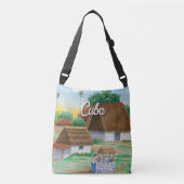 キューバビレッジトートバッグ クロスボディバッグ (正面)