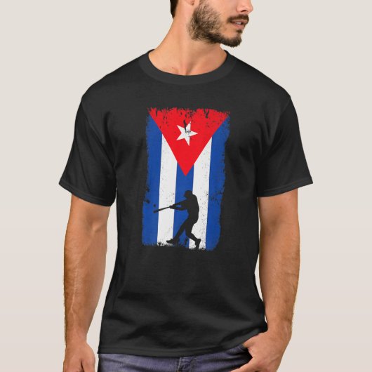 キューバボクシングキューバ国旗1 Tシャツ (正面)