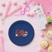 キューバライベモットー ペーパープレート (パーティー)