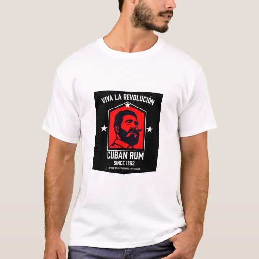 キューバン・リブレ ラム酒飲み革命 Tシャツ (正面)