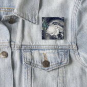 キューバ上空のハリケーンIke、ヒスパニオーラ 缶バッジ (インサイチュ)