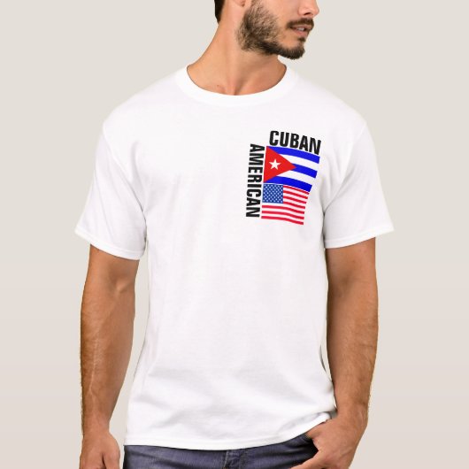 キューバ人アメリカのワイシャツ Tシャツ (正面)