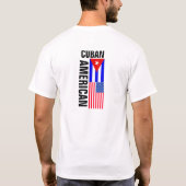キューバ人アメリカのワイシャツ Tシャツ (裏面)