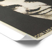 キューバ人女性(キューバ)とキューバ映画のポスター ポスター (角)