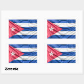 キューバ共和国のアデシボ・レクエルド 長方形シール (シート)