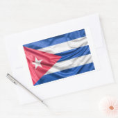 キューバ共和国のアデシボ・レクエルド 長方形シール (封筒)