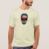 キューバ国旗のスカル Tシャツ (正面)