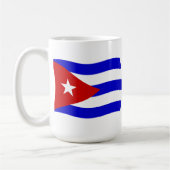 キューバ国旗のマグカップ コーヒーマグカップ (左)