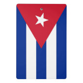 キューバ国旗のミニクリップボード ミニクリップボード (裏面)