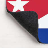 キューバ国旗を掲げたマウスパッド マウスパッド (コーナー)