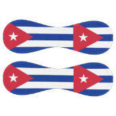 キューバ国旗を掲げた愛国的なソフトボール ソフトボール (パネル)