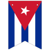 キューバ国旗掲示幕 バンティングフラッグ (第1の旗)