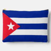 キューバ国旗 アクセサリーポーチ (正面)