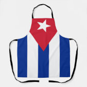 キューバ国旗 エプロン (正面)