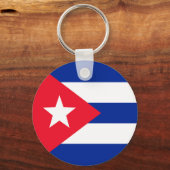 キューバ国旗 キーホルダー (正面)
