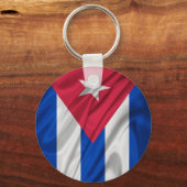 キューバ国旗 キーホルダー (正面)