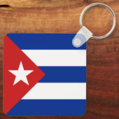 キューバ国旗 キーホルダー (裏面)