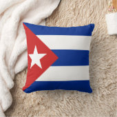 キューバ国旗 クッション (ブランケット)