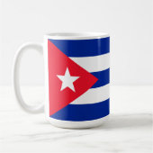 キューバ国旗 コーヒーマグカップ (左)