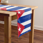 キューバ国旗&スポーツファンハウス装飾/キューバ ショートテーブルランナー (インサイチュ)