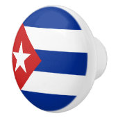 キューバ国旗 セラミックノブ (右)