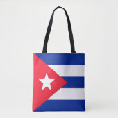 キューバ国旗 トートバッグ (正面)